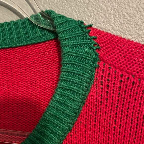 Spencers | Merry Fucking XMAS Christmas Sweater Size Large - Picture 3 of 4